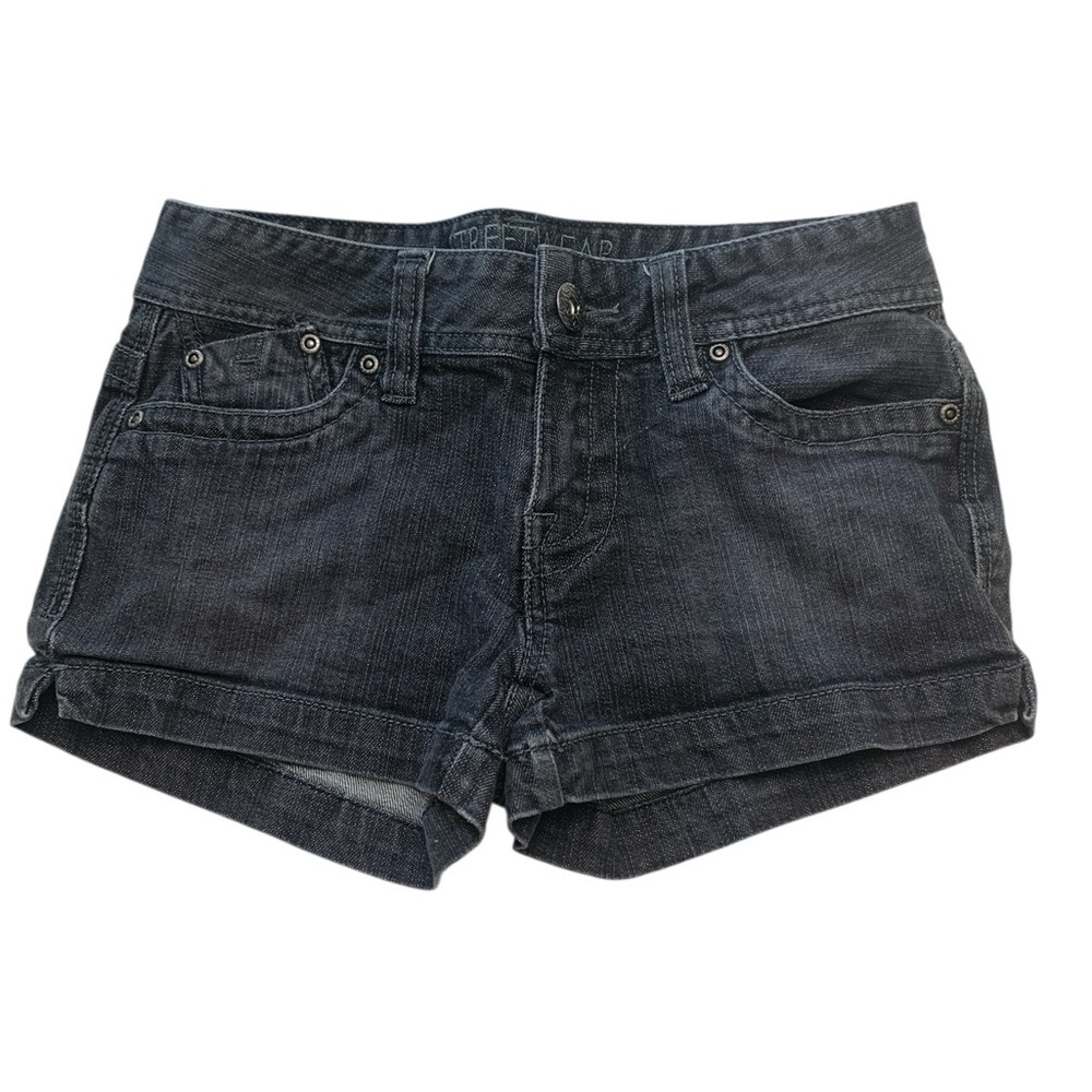 Streetwear Society Black Denim Low Rise Mid Weight Jean
